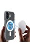 Apple iPhone 17 5G 2025 Magnetic Case, Slim Transparent Flexible TPU Shockproof Magsafe Back Phone Case (MCTPTN) - Clear - 3