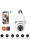 360° WiFI camera Light Bulb Home Security Cam Wireless Night Vision CCTV Monitor - 2