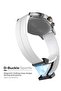 Magnetic Silicone Watch Band Strap – Quick Release Soft Sport Strap for Men & Women - 2