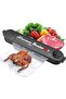 Vacuum Sealer Machine, Compact Automatic Air Sealing System for Food Storage and Food Preservation (with 15 Sealed Bags)