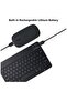 Rechargeable Bluetooth Keyboard and Mouse Combo Ultra-Slim Portable Compact Wireless Mouse Keyboard Set - 3