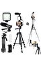 Vlogging YouTube Starter Kit - Complete Bundle for Content Creators, Includes Microphone, Tripod