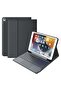 iPad Keyboard 9th/8th/7th Gen 10.2 Inch with Smart Trackpad, Wireless, Pencil Holder, Flip Stand Case, Black
