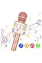 Wireless Bluetooth Karaoke Microphone for Kids, 5-in-1 Portable Handheld Karaoke Mic Speaker Player Recorder