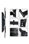 TV Wall Mount Bracket with Full Motion Swing out Tilt for Most 32-58 inches LED LCD OLED Plasma Flat Screen - 4