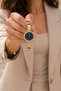 Stei̇s Women's Gold Steel Handcuff Watch with Navy Blue Dial Stone Embellished Vintage Old Money Luxury Elegant Women's Wristwatch 2026 - 7