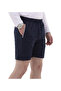 Men's Large Size Flat Lycra Combed Cotton Shorts, Suitable for Sizes up to 150 Kilograms, Navy Blue - 4