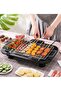 Barbecue Electric Grills, Portable BBQ Grill Family Indoor Machine 2000 W - 2