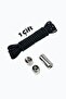 90 cm Practical Elastic Round Laces and Capsule Set