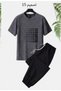 Unisex Oversize Shorts Set Short Sleeve T-Shirt Comfortable Fit Summer Casual Sports