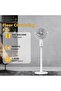 Portable Floor Circulating Fan with Remote, 5 Speed Settings, Adjustable Height & 3-in-1 Design - 4