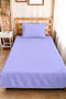 Lilac Quilted Youth Room Single Pique Set - Pastel Modern 160X220 cm Quilted Bedspread - 2