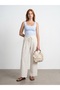 20977 Thick Strap Basic Top-Light Blue - 5