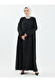 Fatma Buhara Stoned Ferace Black - 2620 - 4