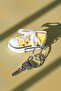 حذاء رياضي صغير من طراز Chucks على شكل سلسلة مفاتيح وحقيبة زينة ريترو - 4