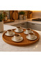 Rattan Round Tray 60 X 4 cm Decorative Wicker Presentation Tray Coffee Table and Tabletop Organizer Large Size Rattan Tray - 3