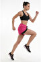 Women's Active Swim Shorts with Inner Tights and Slit Detail - 6