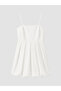 Trendlucky Pleated Balloon Mini Dress with String Straps in Difference Colors - 2