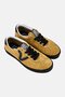 Women Sport Low Lace Up Skate Shoes, Khaki - 4