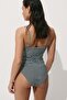 Padded-cup High Leg swimsuit - 4