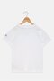 Kids Boy Graphic Print Short Sleeve Outdoor T-Shirt, White - 3