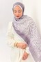 Tencel Monare Shawl Coral Lilac - 7