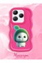 Infinix Hot 40 Compatible Case Camera Protective Red Silicone Couple Phone Case Cute Pattern - 2