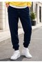 Men's Parachute Fabric Summer Jagger Pants with Elastic Waist and Cuffs, Anti-Sweat Lycra (Pockets with Zipper) - 5