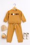 Baby&Child 100% Cotton Happy Embroidered 2-Piece Top and Bottom Set - 2