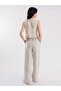Modern Cut Linen Vest for Women - 4