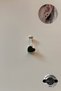Perforated Heart Model Ear Lip Nose Nostril Conch Cartilage Helix Tragus Steel Earring 1 Piece