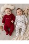 Mommy & Me 2-Piece 100% Cotton Baby Romper with Booties 0-3 Months - 3