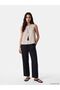 Lcw Vision Beige Crew Neck Linen Blend Blouse - 2