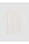 Original Oval Collar Printed Women's T-Shirt - 6