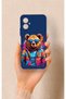 Omix X5 Compatible Bear Patterned Silicone Case with Glasses