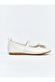 Lcw Steps Beige Leather Look Girls' Ballerinas - 2