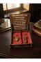 Tiger's Eye Stone Natural Stone Double Necklace Set with Wooden Box
