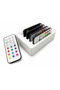 📺 ✨   5 Compartment Remote Control Organizer Organizer Desktop Controller Holder - 5