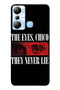 Infinix Hot 20I Compatible the Eyes Chico Patterned Transparent Phone Case