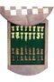 Latas Handicrafts & Gifts LLC Wooden Round Chess Set | 23cm X 23cm | CHSABAB - 3