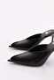 0129 Women's Heeled Evening Dress Slippers - 4