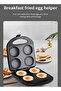 4 Slot Electric Arepa Maker with Non-Stick Plate & Temperature Control,Electric Crepe Maker Multi-Function Breakfast Machine - 4
