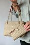Original Women's Sand Tan Shoulder Bag and Wallet Combination - 2