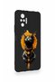 Redmi Note 10 Pro Compatible Egyptian Cat God Patterned Silicone Case - 3