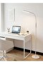 Modern LED Floor Lamp with Remote & Touch Control, Stepless Dimming, 3 Color Temperatures