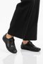 Black Genuine Leather Women's Casual Shoes 44406 Z - 3
