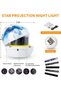 Gifts for 3-8 Year Old Boys Star Night Light Kids Lights Projector Girls Toys Constellation Rotating Baby Home Decoration Birthday 5 Sets of Film - 2
