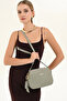 Women's Embossed Patterned Faux Leather Shoulder Bag with Adjustable Strap