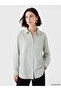 I Checked Patterned Embroidered Linen Blend Women's Shirt Tunic from Freezen Store - 2