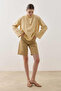 Flowy Tencel Blouse Yellow
